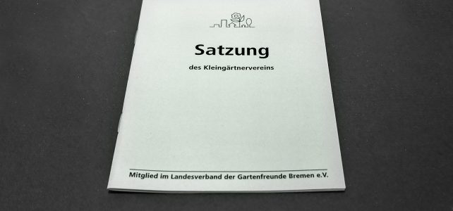 Kleingartenverein Fortschritt_Satzung